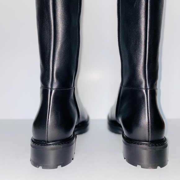 VALENTINO GARAVANI Over The Knee Black Boots - Picture 10 of 14